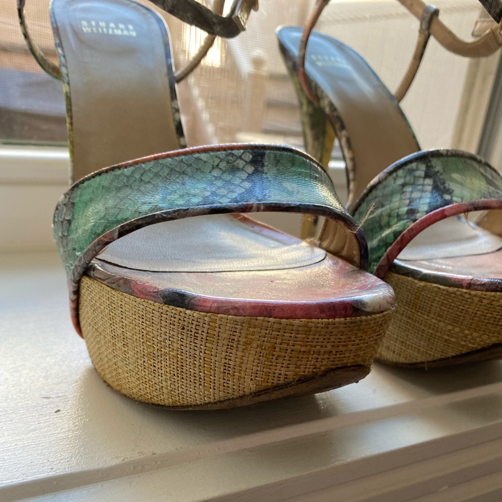 Stuart Weitzman Python Heels - image 2